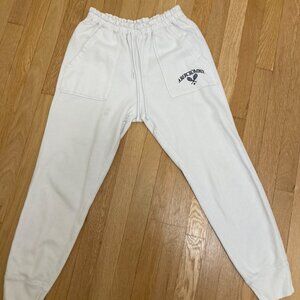 Abercrombie & Fitch White Sweats (Soft A&F Collection)